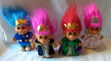 RUSS Troll Doll 5" Royal Court - King, Queen, Prince and Princess