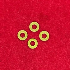#6 - Solid Brass Washers - Qty 100