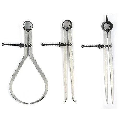 19053c 3 Pieces 8inch Spring Caliper / Divider Set