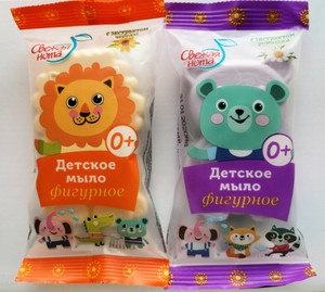 teddy bear baby soap