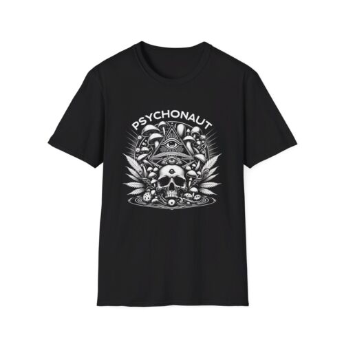 PSYCHONAUT Unisex Softstyle T-Shirt - Picture 2 of 49