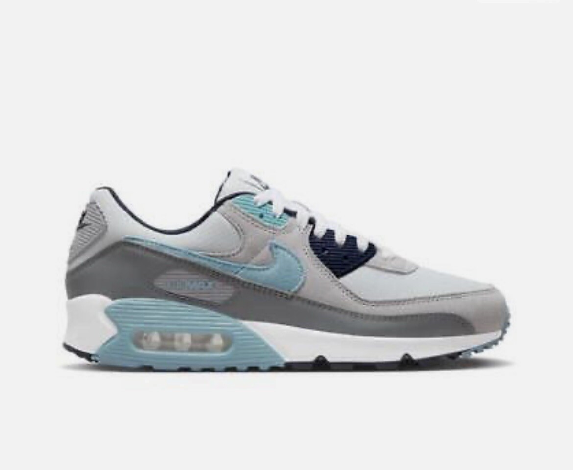 Size 11 - Nike Air Max 90 Pure Platinum Worn Blue for sale  display picture 2