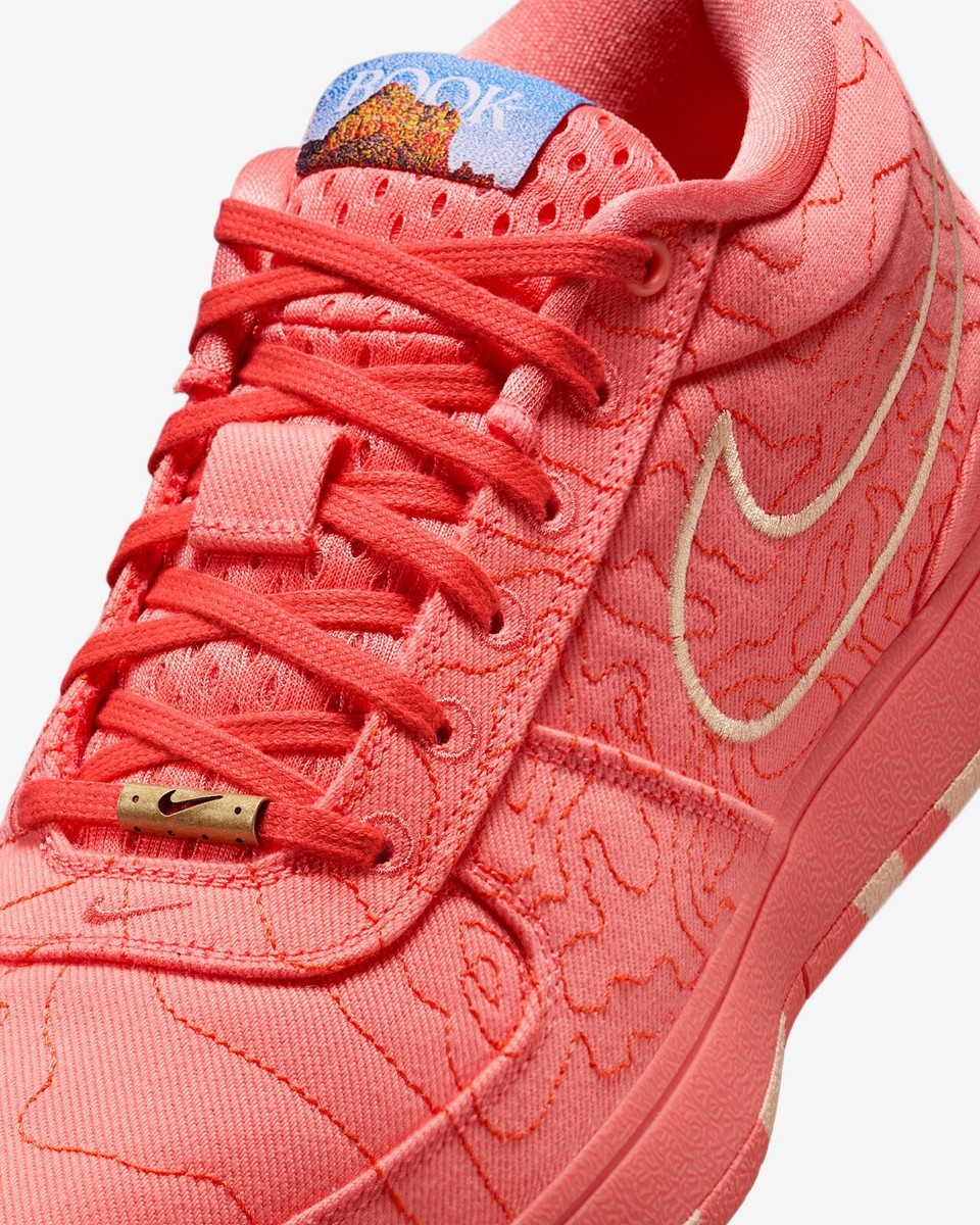 Nike Book 1 Text Basketball Shoes Orange IB8053-800 Men's Size | eBay