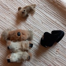 Felltiere, 60er - 80er Jahre, Koalabär, Schwarzbär, Seehund