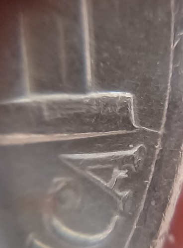 Long Die Crack Mint Error Obverse 1994 P Jefferson Nickel Pinocchio + Reverse - Picture 4 of 4