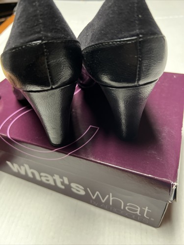 What’s What By Aerosoles Peep Toe Heels Women’s SZ 8.5 M Shoes New In Box - Picture 12 of 24