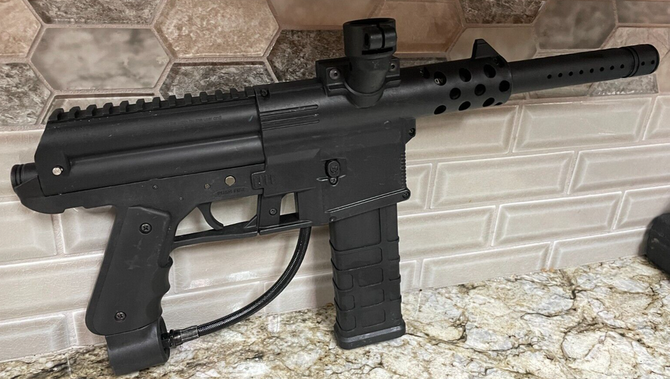 JT DL9 Paintball Marker Gun Mag Fed Magazine & Hopper Fed FRESH REBUILD