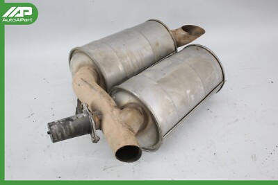   96-01 BMW E39 E38 540I Rear Exhaust Muffler Zeuna Starker Unit 1433351 OEM