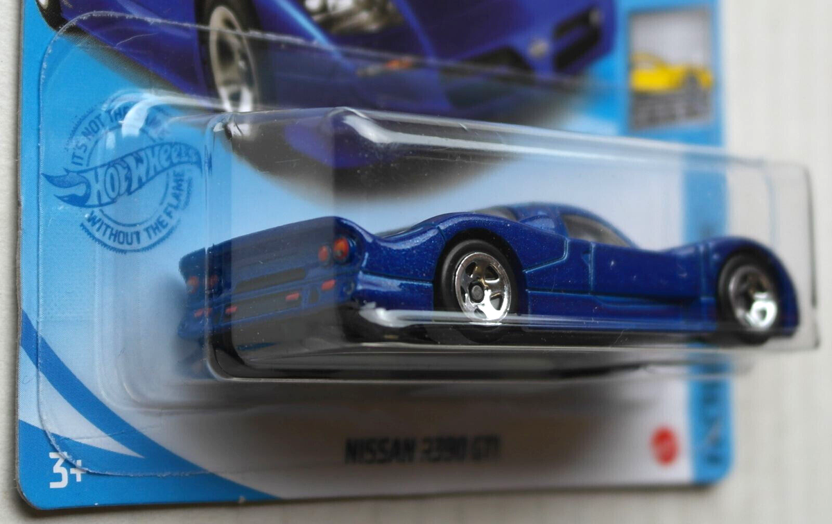 Hot Wheels Nissan R390 GTI – Factory Fresh 9/10, Short Card, Blau, Mattel 2021