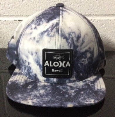 Hurley Aloha Hawaii Fish Snapback Hat 