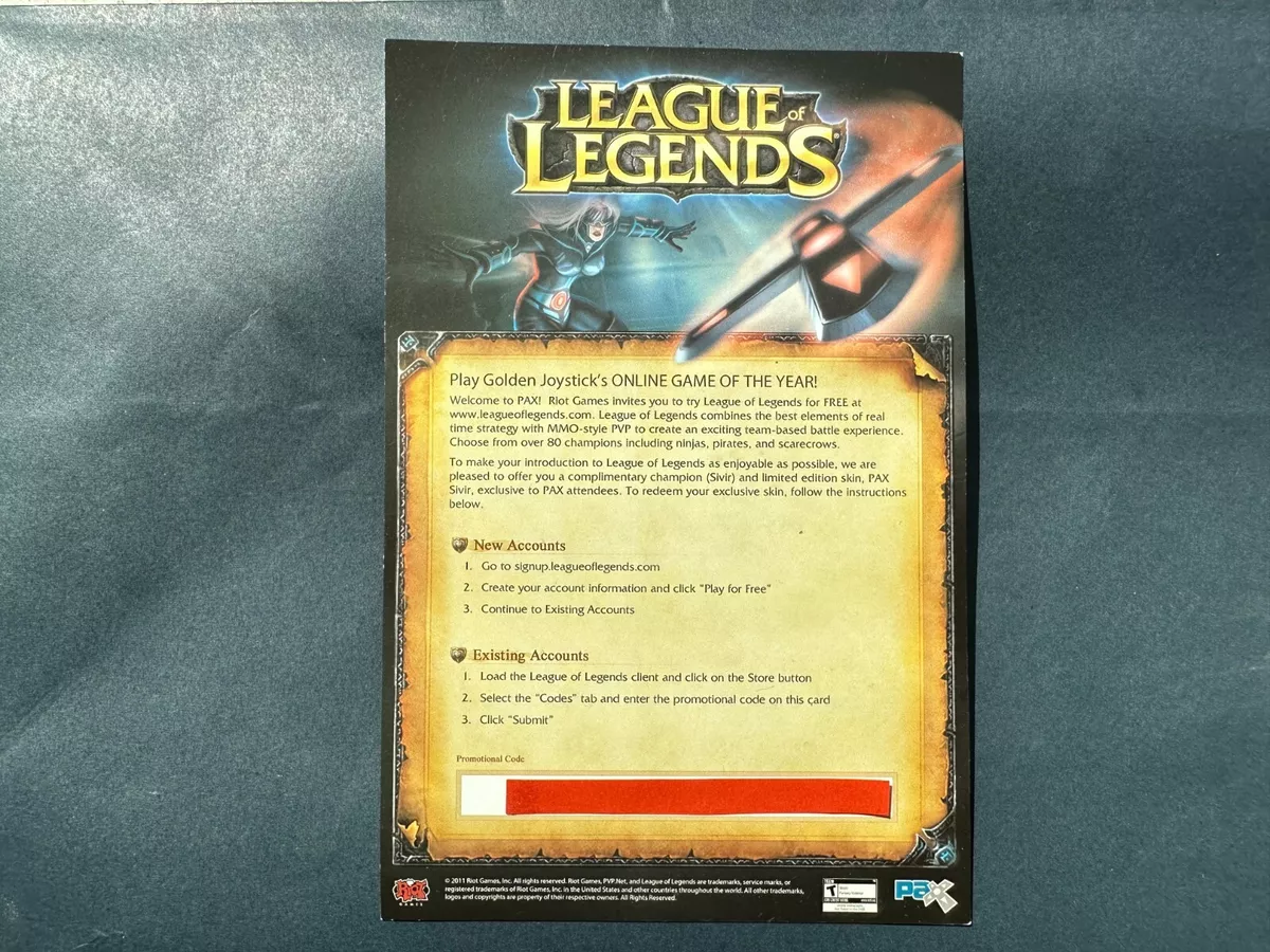 How To Get - Free Pax Sivir Skin - League of Legends