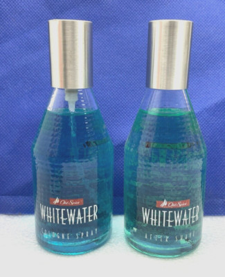 Old Spice WHITEWATER COLOGNE SPRAY + AFTER  SHAVE+  3.4 oz **VINTAGE Made in USA