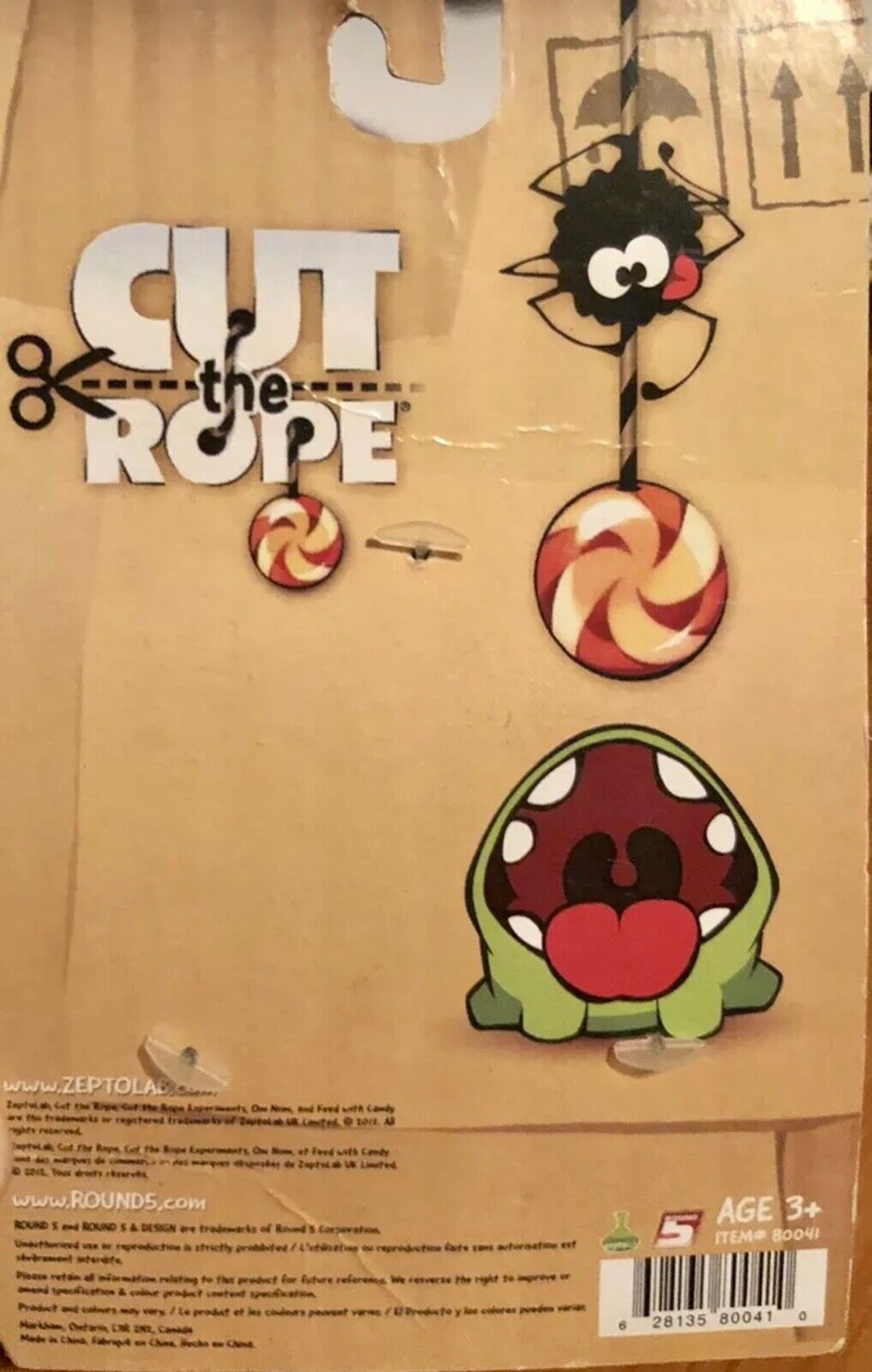 OCT121661 - CUT THE ROPE 3-PK NOMMIES BMB DIS - Previews World