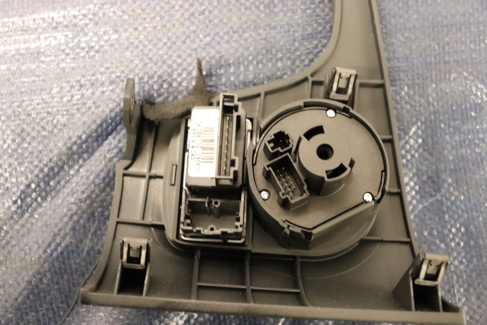 2012 AUDI R8 5.2 QUATTRO SPYDER V10 OEM HEADLIGHT CONTROL SWITCH W BEZEL #1256