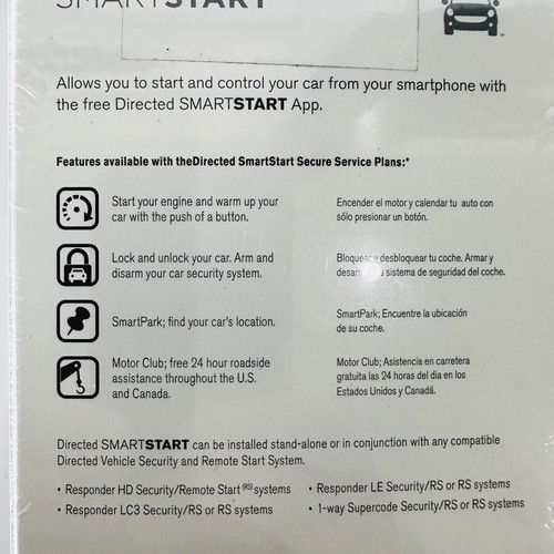 Directed Smartstart DMS300 Smartphone steuern Sie Ihr Auto von praktisch überall - Bild 21 von 24