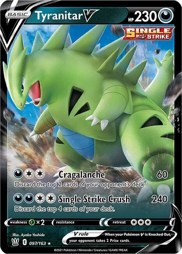 Tyranitar V 097/163 Swsh05: Battle Styles