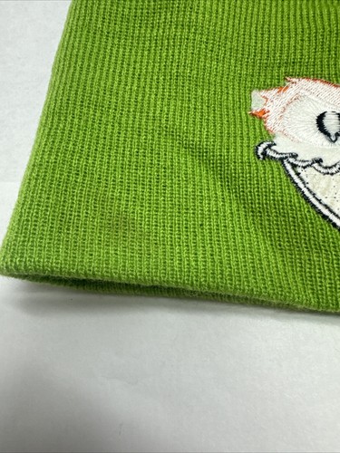 Seltene Rarität Sesamstraße Beanie Oscar The Grouch grün Beanie Mütze 2004 Sesamstraße - Bild 7 von 10