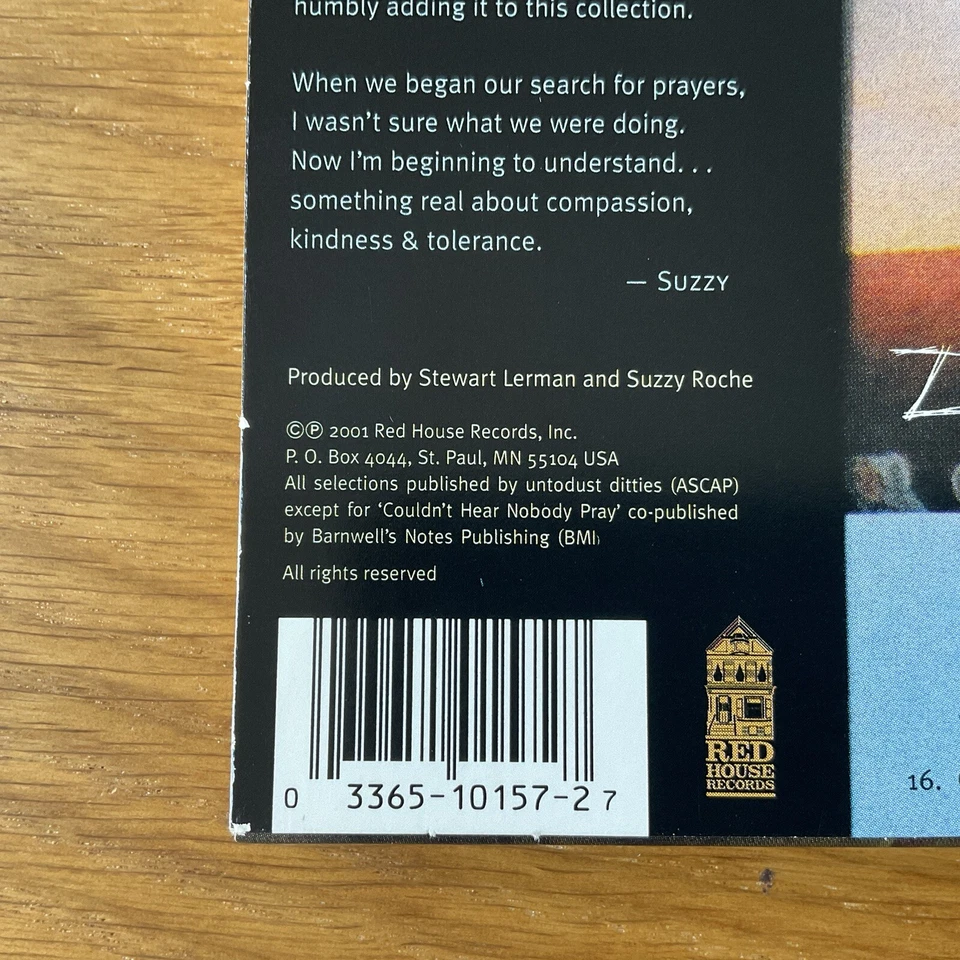 Suzzy & Maggie Roche CD Zero Church Slip Case Cover US Import RHR CD 157 Foto 4 de 4