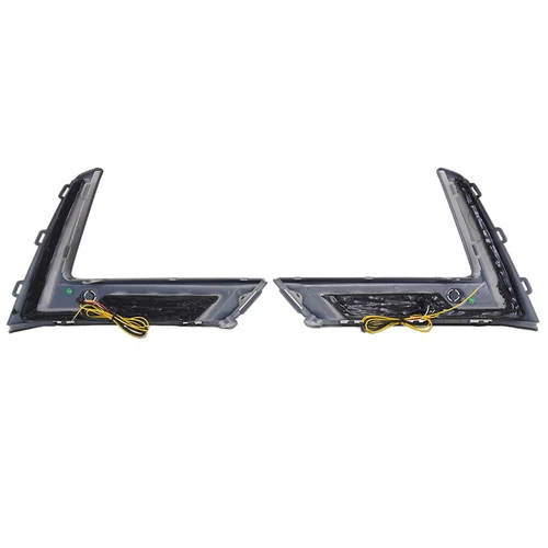 Fit 2023-2025 Honda CRV CR-V Pair LED Turn Signal DRL Fog Lights W/Sensor Hole - Picture 8 of 10