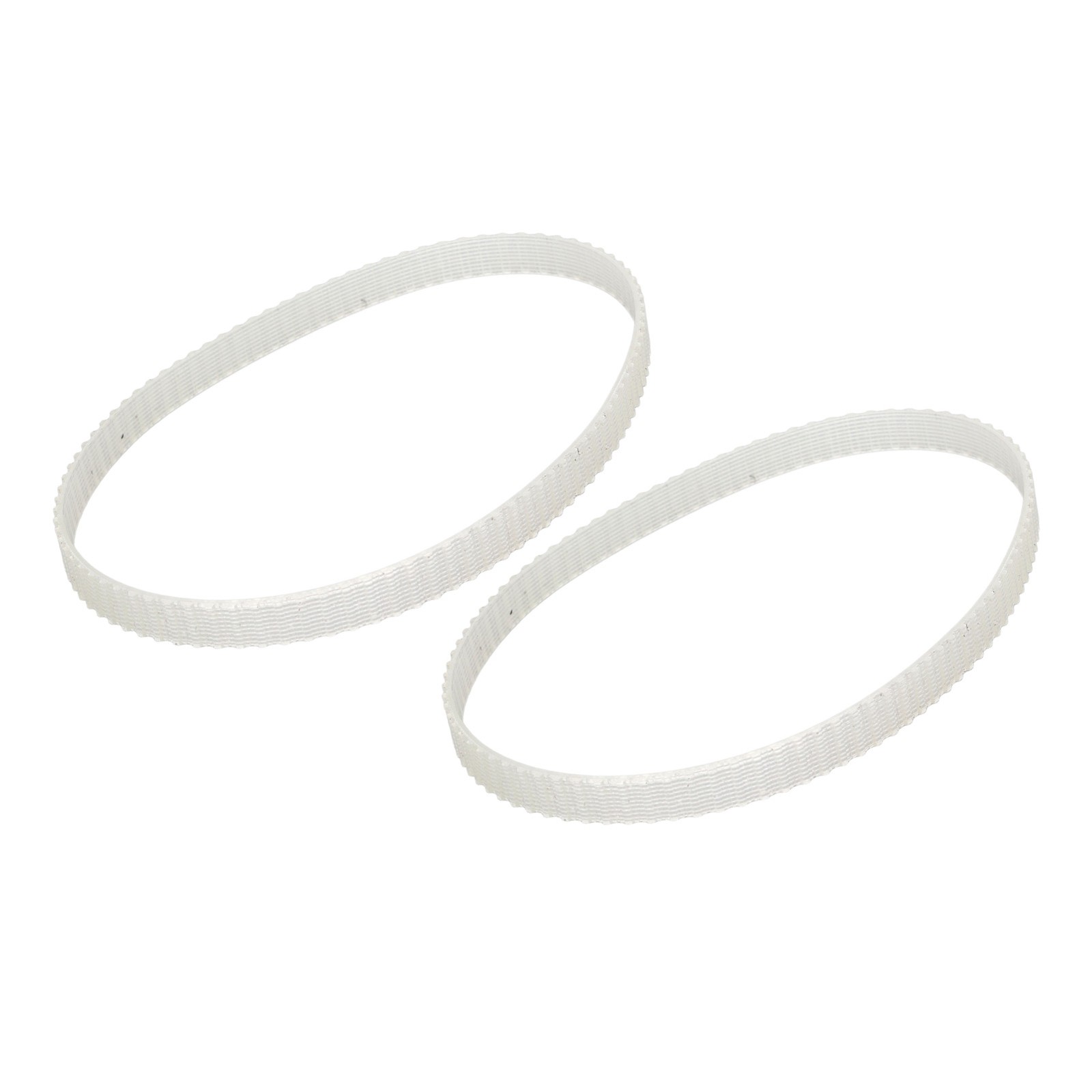 2Pcs Lathe Belt Transparent Polyurethane Transmission Accessory For 8x14 Mini La
