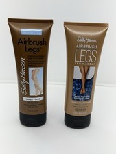 Sally Hansen Airbrush Legs Leg Makeup Medium  Deep 4 Oz Lot of 2 New