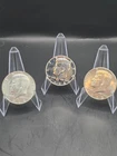 ****SET OF 3 JOHN F KENNEDY SILVER HALF DOLLAR COINS****