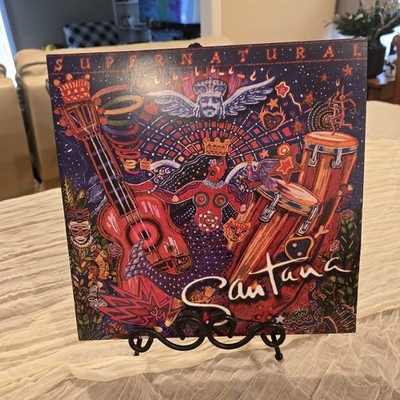 Santana Supernatural 2LP Vinyl Gatefold Smooth Maria Maria EX Condition