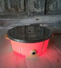 Grossag Stövchen Warmhalteplatte mit Beleuchtung  60/70er Jahre 