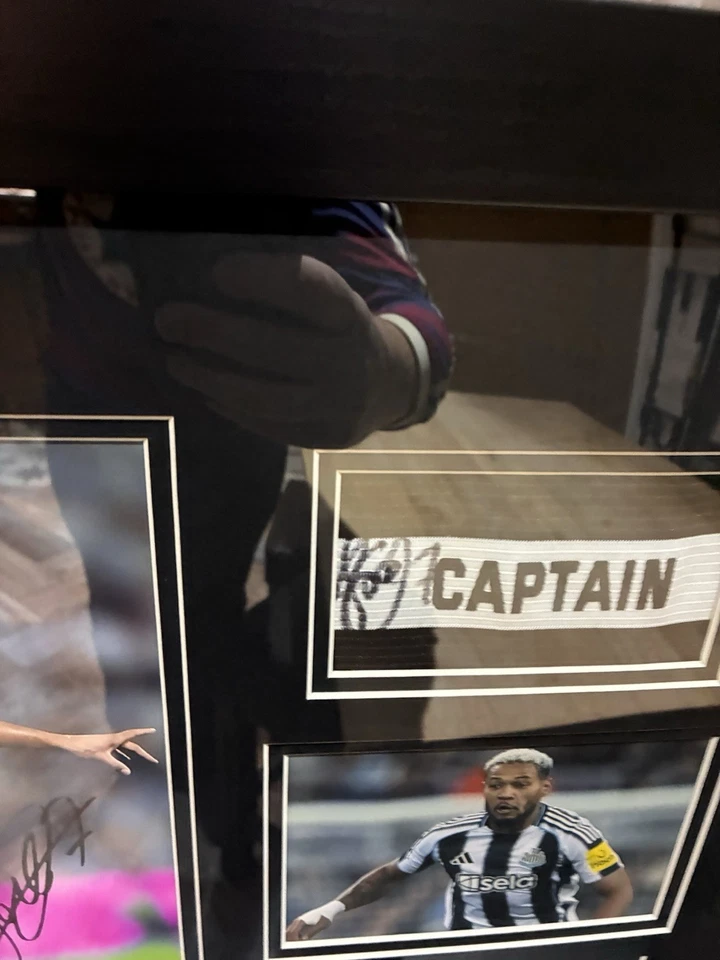 Signed Joelinton Captains Armband With COA - Image 2 of 3