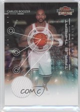 2010-11 Panini Threads Triple Threat Materials 317/399 Carlos Boozer #6 u0h