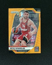 2024-25 Panini Prizm Euroleague Orange Wave #151 Kostas Papanikolaou 9/60 OF04