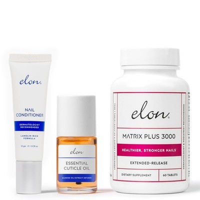 Elon Essentials Kit for Nail Health   Care 1 Count (Pack of 3) 