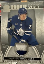 22-23 UD Upper Deck The Cup Rookie Class  Pontus Holmberg 21/49  Rookie  Patch