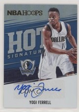 2017-18 Panini NBA Hoops Hot Signatures Yogi Ferrell #HS-YF Auto qf8