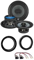 Hifonics 2-Wege 200Watt 16,5Cm Lautsprecher FüR VW Fox Lupo Polo FronttüR Auto B
