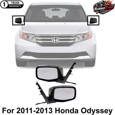 Front Mirrors Driver & Passenger Side Heated For 2011-2013 Honda Odyssey
