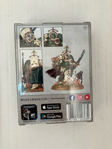 Warhammer 40,000 Dark Angels - Belial Grand Master of the Deathwing New & Sealed - Picture 4 of 6