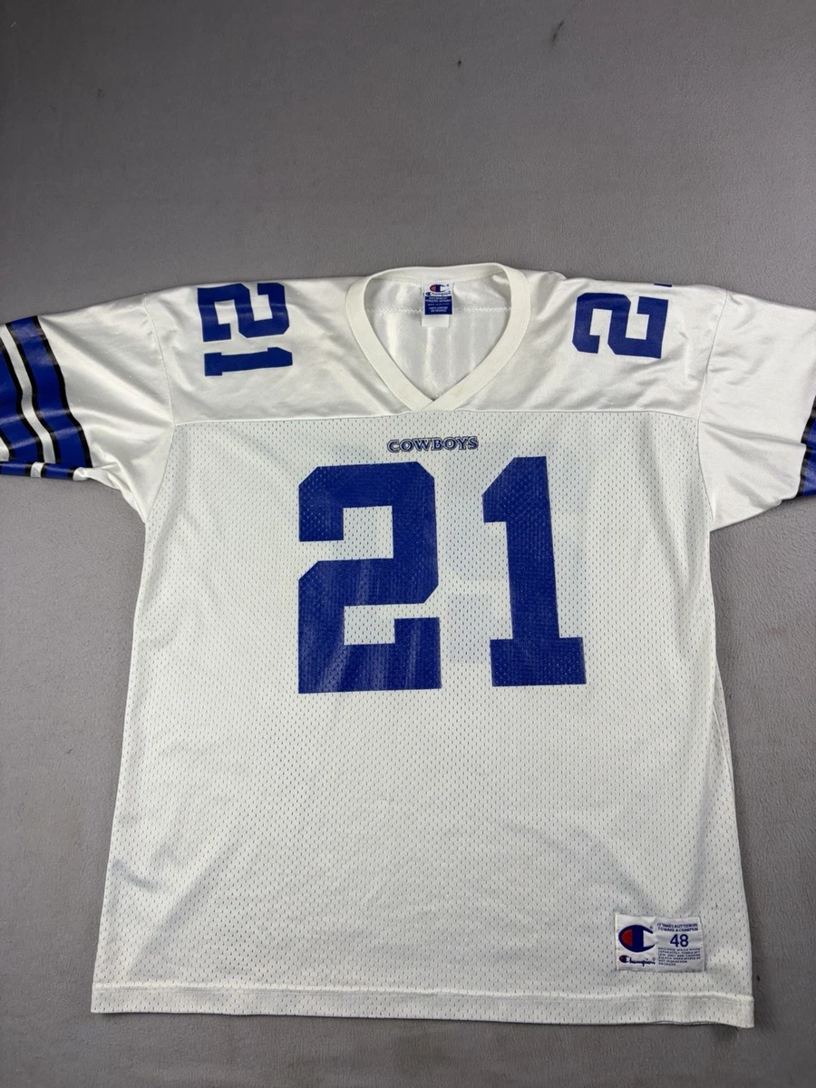 Maillot Vintage Dallas Cowboys Sand Knit - Taille XS - Homme - Bleu Médaillé