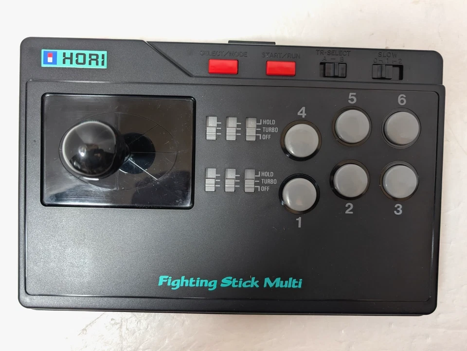 Fighting Stick Multi Controller PC Engine Mega Drive SFC Japan Box Manual - Image 3 of 4