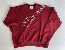 Champion Herren Pullover Rot Gr. M Rundhals L...