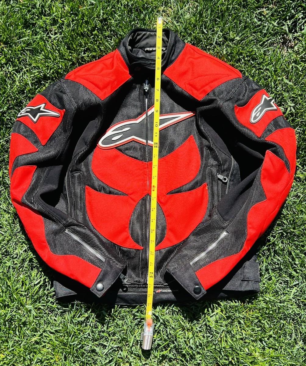 alpinestars メッシュジャケット Mサイズ ブラック/レッド alpinestars