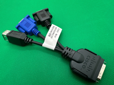 Original HP Cisco UCS Vga DB9 KVM cable USB RS232 37-1016-01 45437