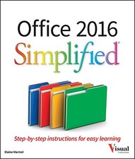 Office 2016 Simplified by Marmel, Elaine Book The Cheap Fast Free Post