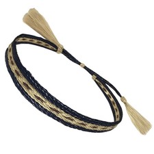 100 Natural Horsehair Hat Bands for Cowboy and Panama Hats for Men and Women...