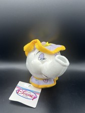 The Disney Store Bean Bag Plush - MRS. POTTS Beauty and the Beast w/Tag