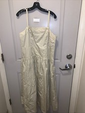 Simply Simply Vera Wang Women’s Academy Khaki Dress Size XL