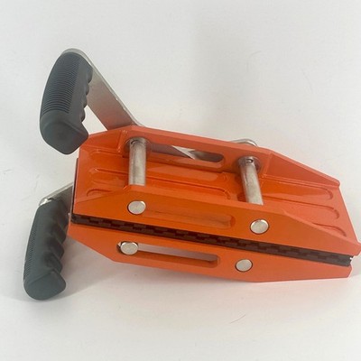 Unbranded Double Handed Panel Carrier Stone Glass Lifter Orange Steel OS Solid
