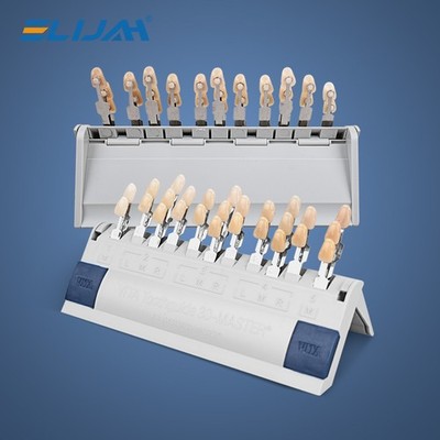 VITA Dental Lab Resin Toothguide 3D Master with Bleached Shade Guide 16/29 Color
