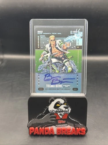 2026 Bo Jackson Battle Arena Tecmo Boz Ice Auto #19/50 Power 165 Brian Bosworth