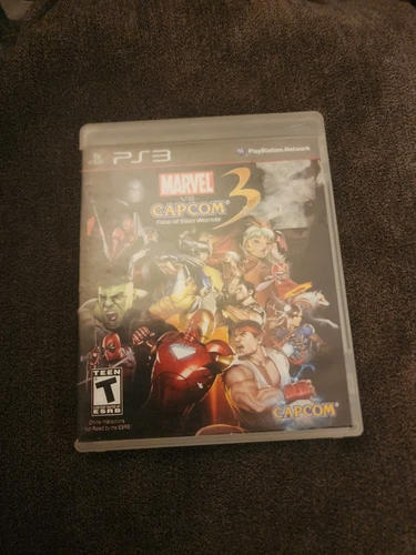 Ultimate Marvel vs. Capcom 3 Sony Playstation 3 PS3 game with manual